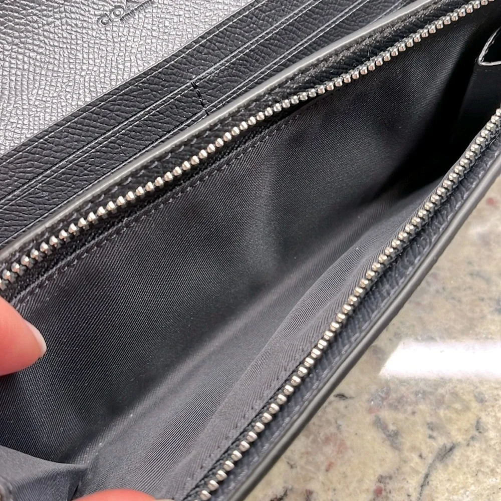 Coach Star Glitter Slim Envelope Wallet NWOT - Picture 9 of 12